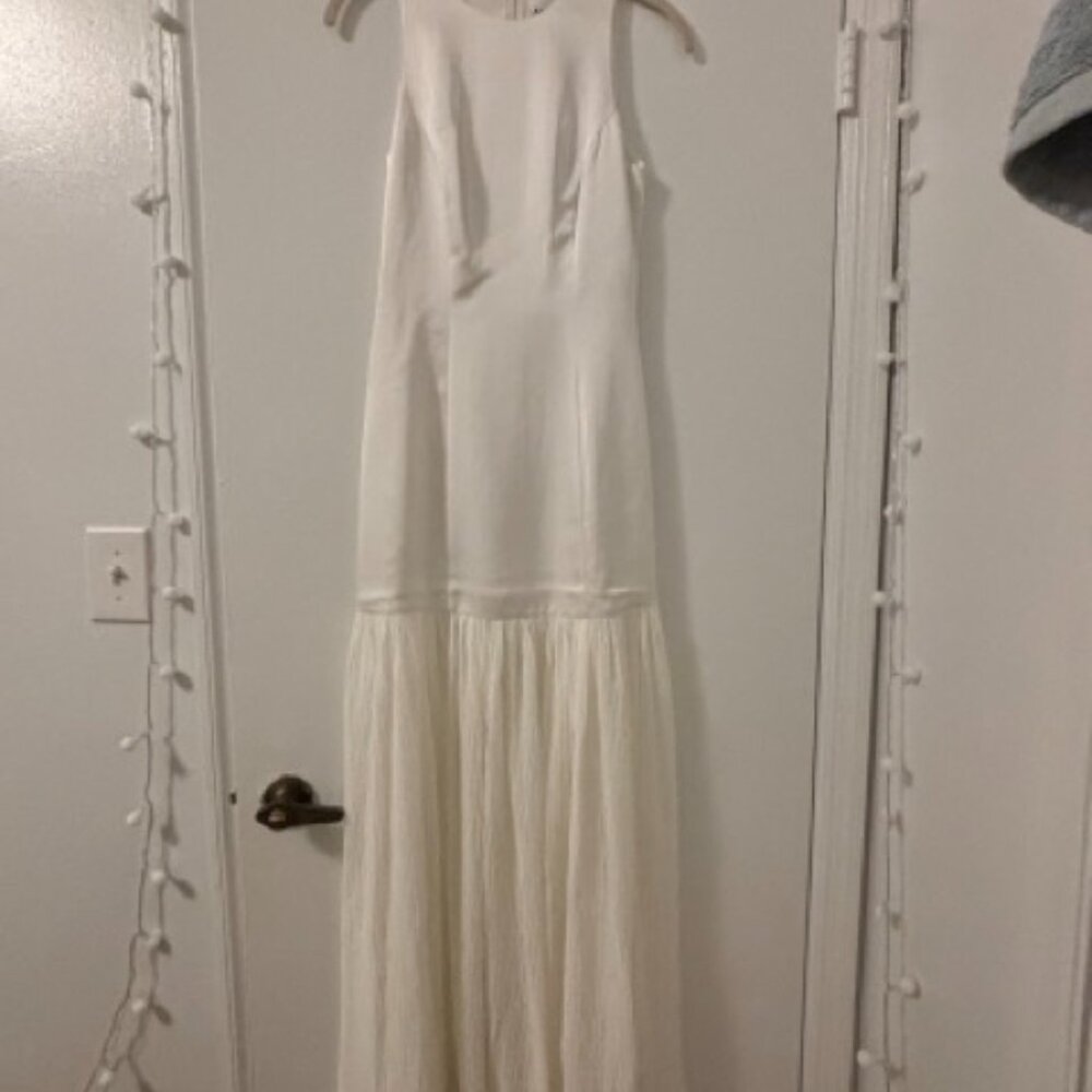 ALIGNE Zane Sleeveless Sheer Skirt Maxi Dress - Picture 4 of 7